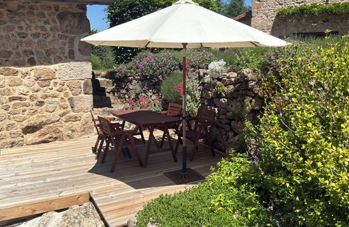 Saint-Julien-Labrousse House | Large stone gite with 2 terraces in the heart of Ardèche Verte