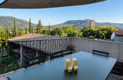 Chomerac House | Large village house with a garden and panoramic views