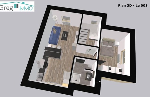 Audincourt Apartment | Le 001-GregIMMO-Appart'Hôtel