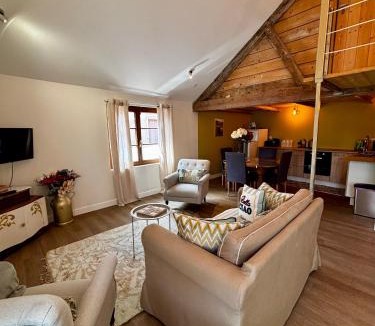 Saint-Jean-de-Losne Apartment | Le carrosse, la diligence, centre Saint Jean de Losne tarif 2pers 1 chambre, tarif 4 pers 2 chambres