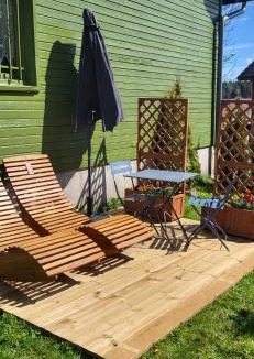 Frambouhans Ski Chalet | le chalet vert & bain nordique privatif Skadi tps de chauffe 1h30