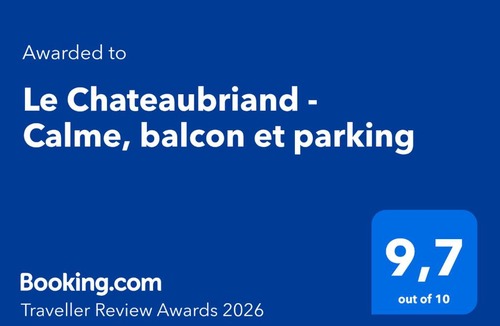 Chatenay-Malabry Apartment | Le Chateaubriand - Calme, balcon et parking