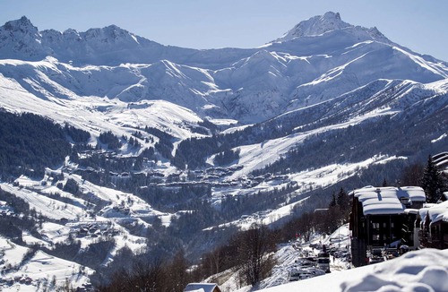Valmorel Apartment | Le Cheval Blanc C3 - Exceptionnal apartment with a bow window overlooking the mountain and the.