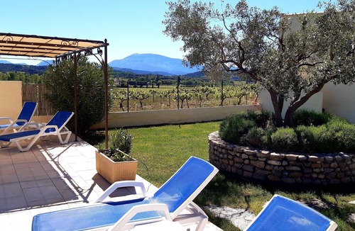 Roaix House | Le Clos des Pins, vue Mont Ventoux