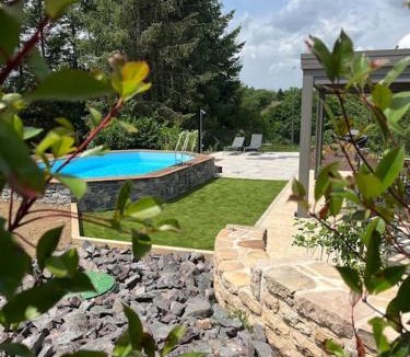 Hadol House | Le Clos du Chêne, maison avec sauna, spa et piscine
