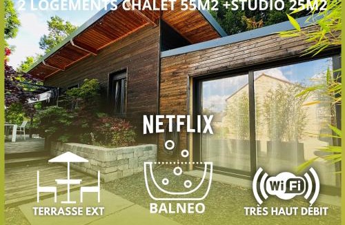Foucherans Ski Chalet | LE COTTAGE Zen LOVE