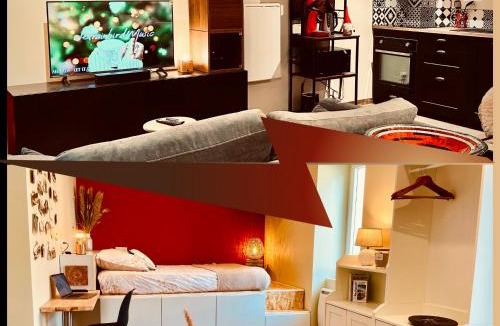 Feurs Apartment | Le Duo Forézien - 2 Apts au RDC côte à côte - Proche gare et centre - Wifi