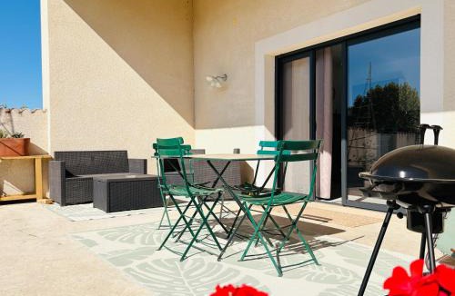Montmeyran Apartment | Le Hangar, Villa climatisée avec terrasse