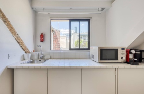 Paris City Center Apartment | Le Louvre,190M2 Designer Loft: Where Every Detail Whispers Luxury in Paris