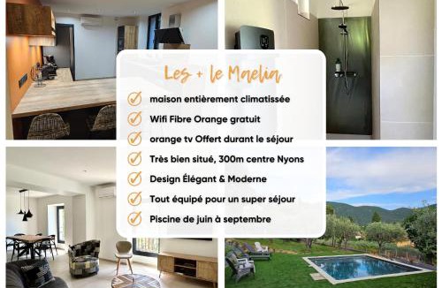 Nyons House | Le Maëlia gîte 5 étoiles