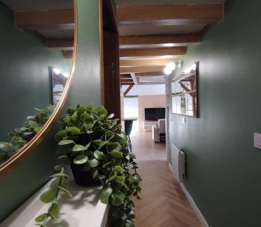 Linas Apartment | Le Perchoir de Linas, filet suspendu, appartement cosy