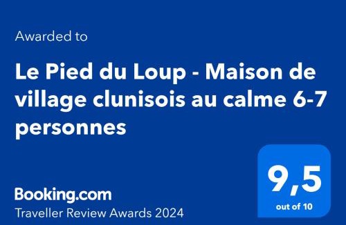 Flagy House | Le Pied du Loup - gîte proche Cluny au calme 6-7 personnes