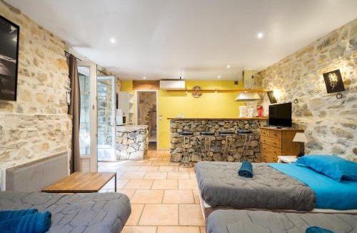 Saint-Alban-sous-Sampzon Apartment | Le Studio - Grospierres