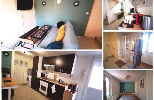 Montceau-les-Mines Apartment | Le T1 Confort - Au Coeur de Montceau