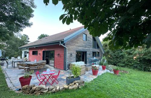 Chaux-Champagny House | les anthocyanes CHAMBRE FORET