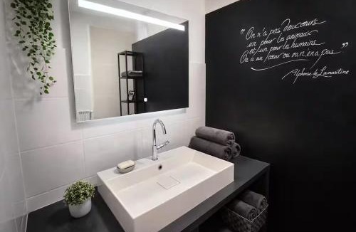 Macon Apartment | Les Fresques Mâconnaises Central - Luxe - 7pers