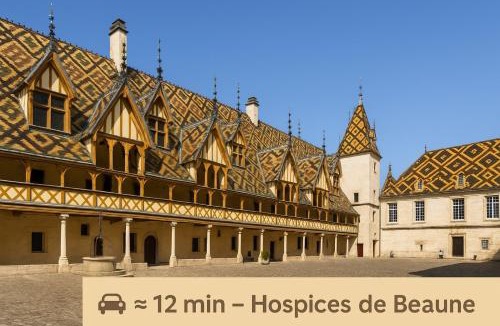 Ladoix-Serrigny Apartment | Les Nuits en Grands Crus Appartement cosy, près de Beaune, au cœur des vignes
