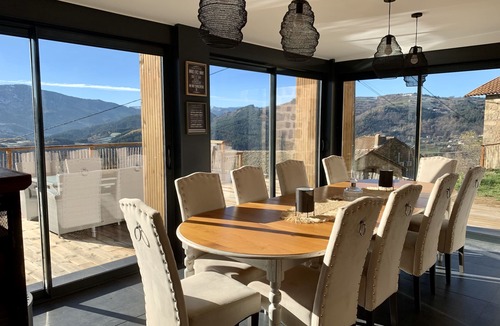 Saint-Jean-Roure House | Les sources d'Avenas Large house with view in the heart of the Monts d'Ardèche park