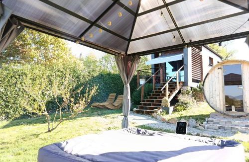 Saint-Sorlin-de-Vienne Villa | Lodge climatisé avec vue panoramique