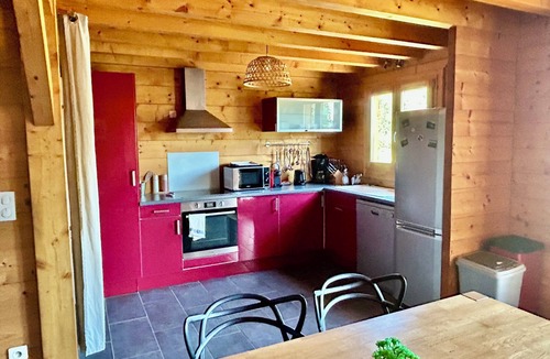 Bonlieu Ski Chalet | Log cabin in the heart of the Pays des Lacs 6 pers