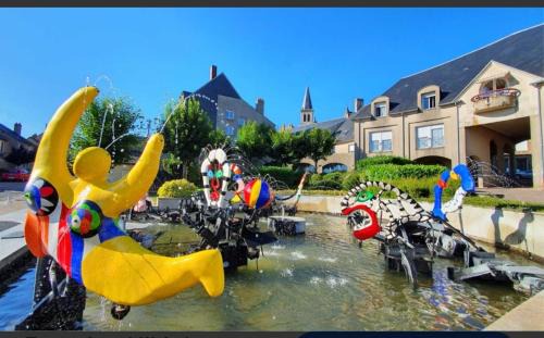 Gien-sur-Cure Apartment | Logement calme en Morvan