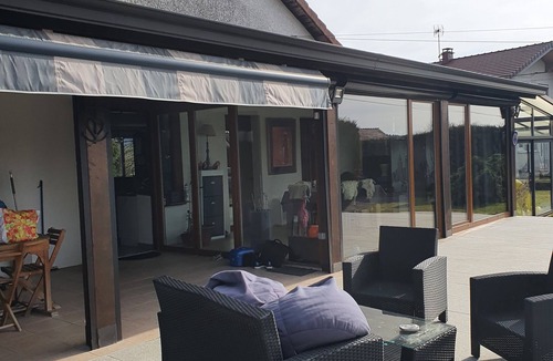Poids-de-Fiole House | Lovely unfenced single-storey house with unheated covered swimming pool