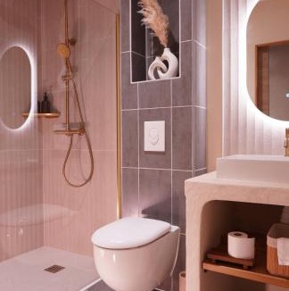 Dompierre-sur-Besbre Apartment | Lunéa - Suite Premium avec Spa et Sauna