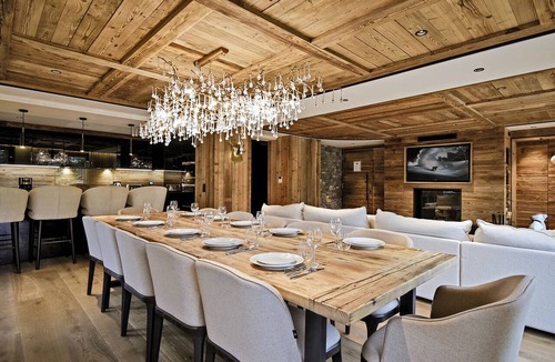 Meribel Ski Chalet | Luxury Chalet with 7 Bedrooms, Spa Access, and Stunning Mountain Views