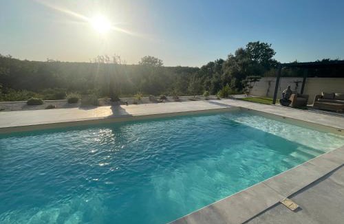 Lavilledieu Villa | Maison 3 chambres avec piscine privée proche Vallon Pt d Arc Sud Ardèche