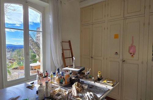 Visan House | MAISON BONHEUR authenticity and breathtaking view Mont Ventoux, 10 pers. max