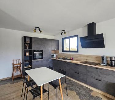 Viriat Apartment | Maison La p'tite des Got - Terrasse & Parking