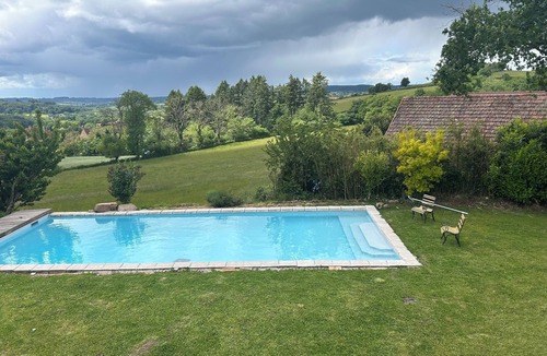 Suin House | maisonsdejulie. - Bourgogne du Sud -Pool - Panoramic view