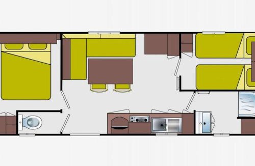 Nonette Other | Mobil home, animaux admis - 4 pers. - API-1-52-2683