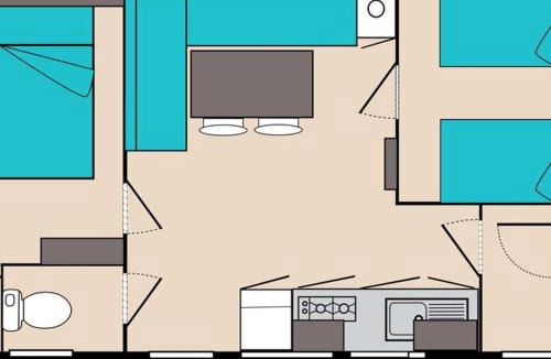 Vorey Other | Mobil-home confortable avec terrasse pour 4 personnes à Vorey - API-1-52-291