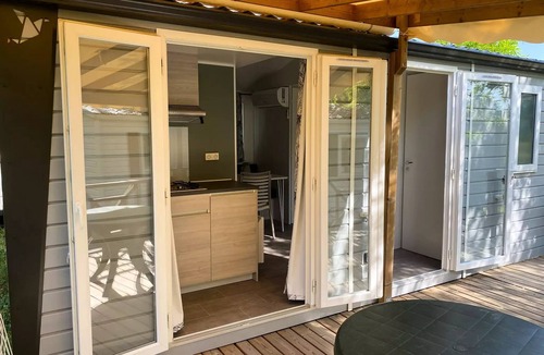 Saint-Germain House | Mobile home - 2 bedrooms with air conditioning Nesasio 4 to 5 persons - 4 pers. included in the price