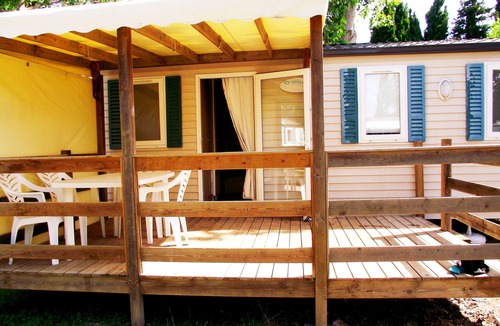 Sigean House | MOBILE HOME Conditioning, Small Price and close any activity! Family Camping