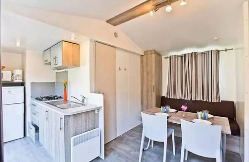 Aigueblanche House | Mobile home Riviera air-conditioned 4 to 5 persons - 4 pers. included in the price