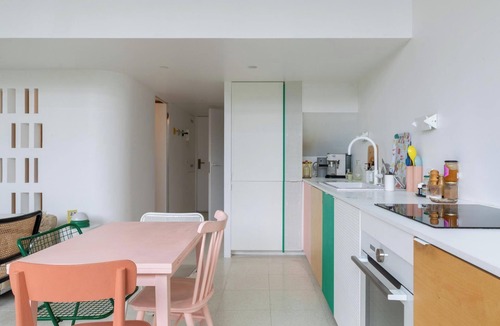 Belleville Apartment | Modern 2BD Apartment with Balcony, Buttes Chaumont