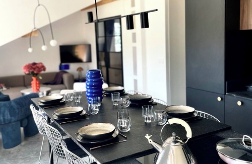 Pontarlier Apartment | Modern apartment overlooking the city