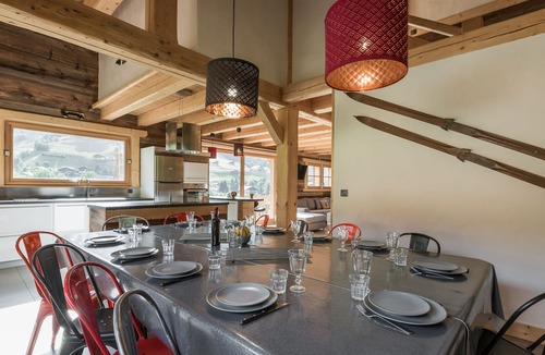 Beaufort Ski Chalet | NEW high end chalet with SAUNA and electric MTB!