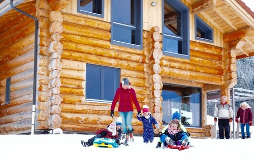 Rencurel Ski Chalet | New log cabin 4* 10/12 persons in MOUNTAIN WIFI JACUZZI