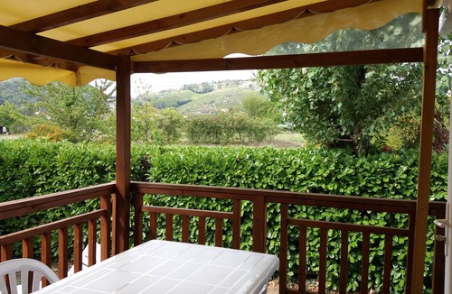 Condrieu House | New Mobilhome Comfortable air-conditioned with covered terrace