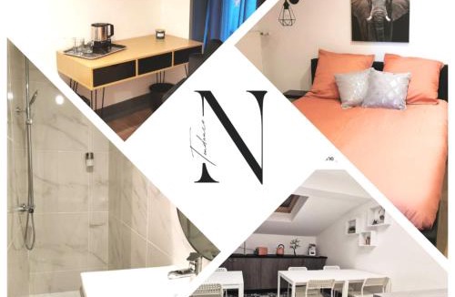 Macon Apartment | Nuit Tendance Mâcon - Chambre Moderne Centre ville E