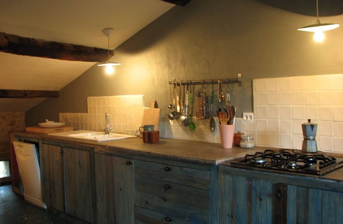Bouvieres House | Old farm house in hamlet “Les Granges” with view across fields and mountains