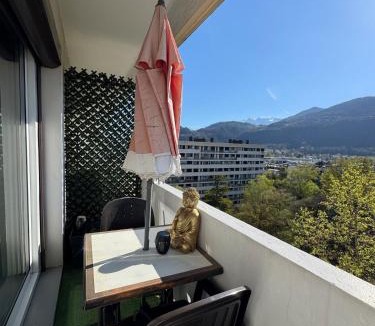Saint-Martin-d'Heres Apartment | Panoramic top floor - Mountain view - 6 people 2 chambres