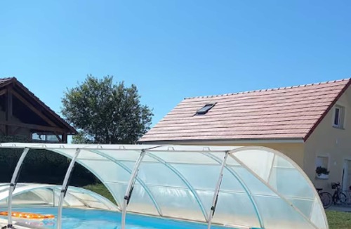 Fretigney-et-Velloreille Cottage | Peaceful cottage with shared pool, AC - 5 guests