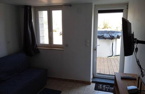 Vellefrie Apartment | Petit logement avec entrée indépendante