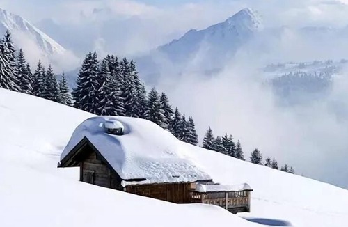 Bois-d'Amont Hotel | Premium Room for 2 People - Full Board