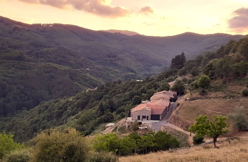 Lentilleres House | Pretty house in southern Ardèche with view, in Cévennes hamlet