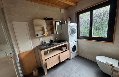 Cervens Ski Chalet | Quiet chalet with private pool near Lake Geneva